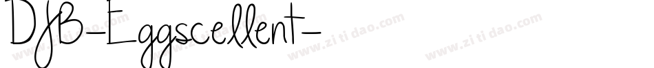 DJB-Eggscellent字体转换