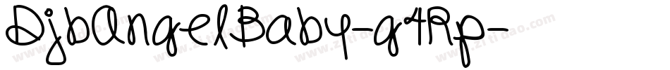 DjbAngelBaby-g4Rp字体转换