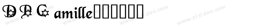DPCamille字体转换