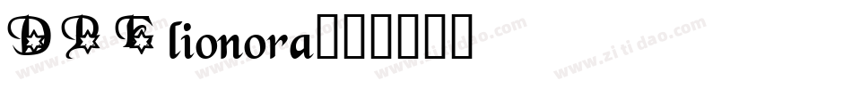 DPElionora字体转换