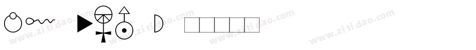 symbol_6字体转换