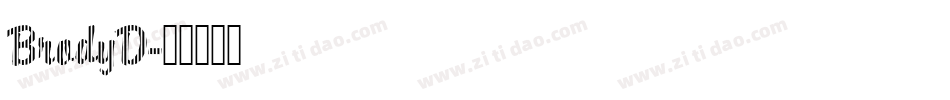 BrodyD字体转换