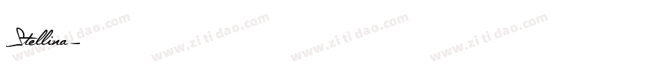 Stellina字体转换
