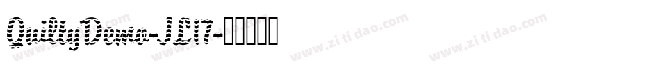 QuiltyDemo-JL17字体转换