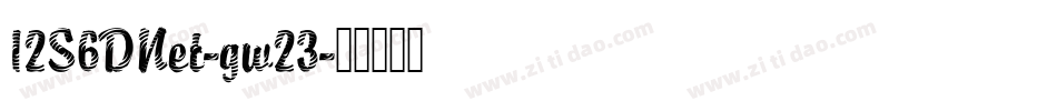 12S6DNet-gw23字体转换