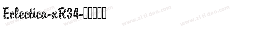 Eclectica-nR34字体转换