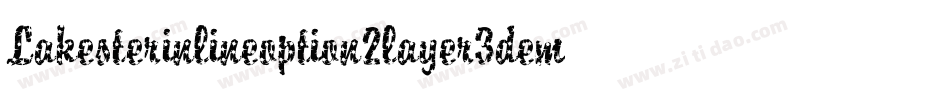 Lakesterinlineoption2layer3demo-1m34字体转换