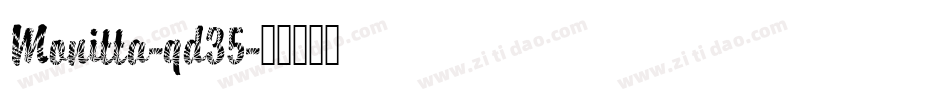 Monitta-qd35字体转换