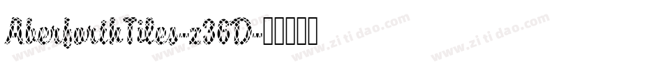 AberforthTiles-z36D字体转换
