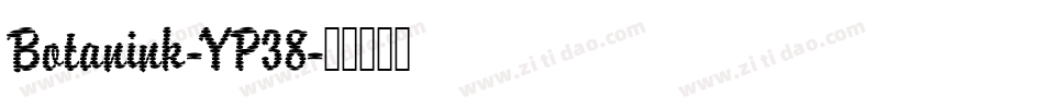 Botanink-YP38字体转换