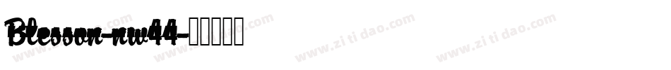 Blesson-nw44字体转换
