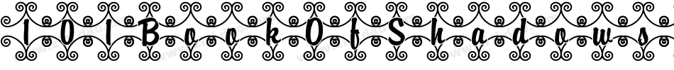 101BookOfShadows-gl46字体转换