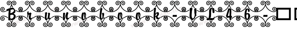 Brunobook-VL46字体转换