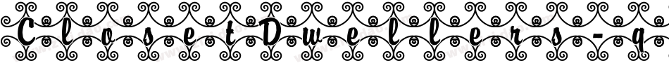 ClosetDwellers-qw46字体转换