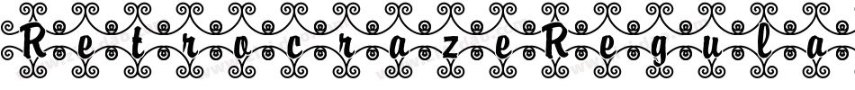 RetrocrazeRegular-o46a字体转换