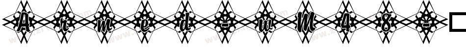 Armed-wM48字体转换