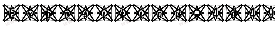 Exposition-4d49字体转换