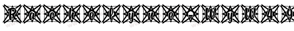 Rachelyne-WyW49字体转换