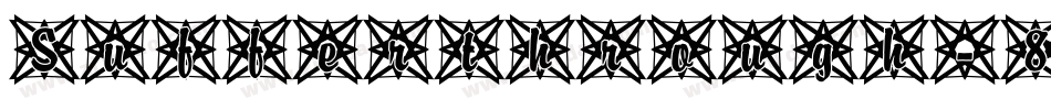 Sufferthrough-8M49A字体转换