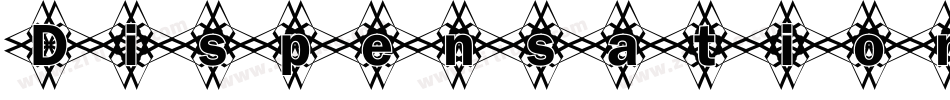 Dispensations-n48V字体转换