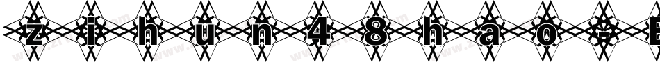 zihun48hao-BTYMHSH字体转换