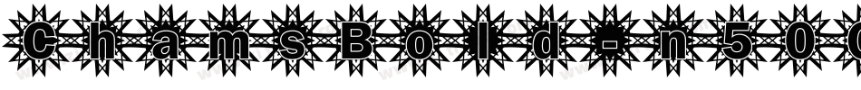 ChamsBold-n50O字体转换