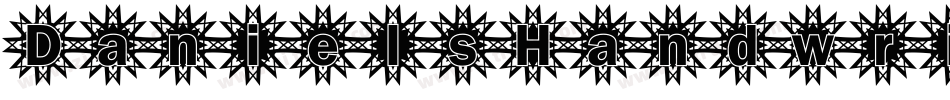 DanielsHandwriting-V50Z字体转换