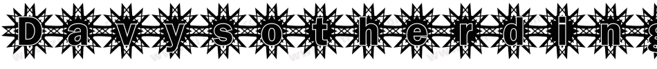 Davysotherdingbats-1G50字体转换