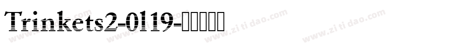 Trinkets2-0l19字体转换
