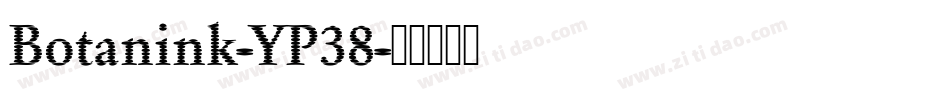 Botanink-YP38字体转换