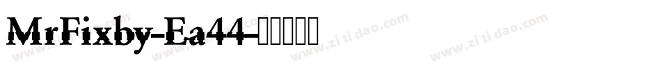 MrFixby-Ea44字体转换
