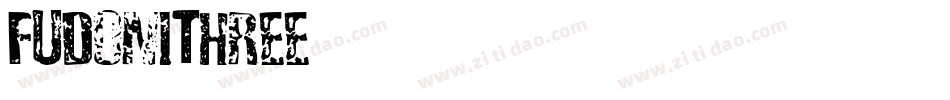 FudoniThree字体转换