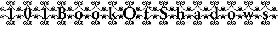 101BookOfShadows-gl46字体转换