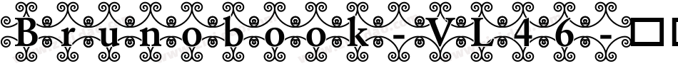 Brunobook-VL46字体转换