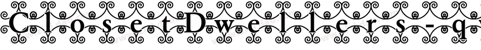 ClosetDwellers-qw46字体转换