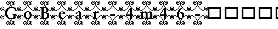 GoBear-4m46字体转换