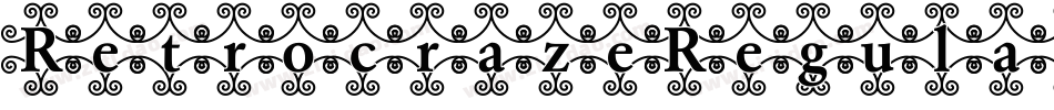 RetrocrazeRegular-o46a字体转换