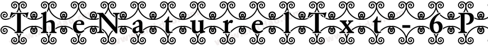 TheNaturelTxt-6P46字体转换