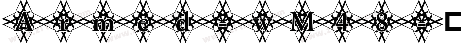 Armed-wM48字体转换