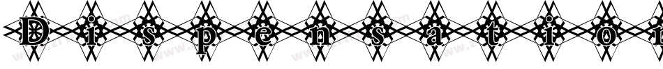 Dispensations-n48V字体转换