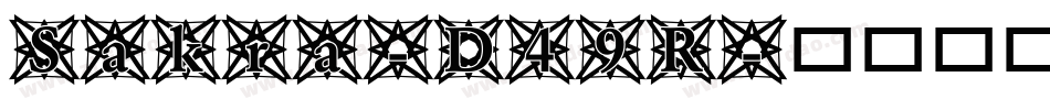 Sakra-D49R字体转换