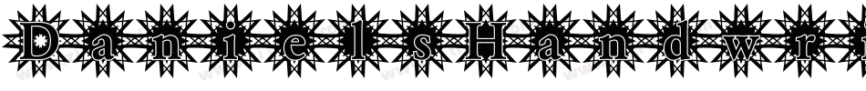 DanielsHandwriting-V50Z字体转换