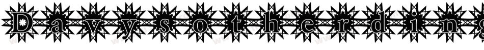 Davysotherdingbats-1G50字体转换