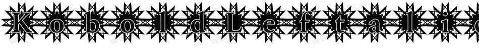 KoboldLeftalic-9L50字体转换