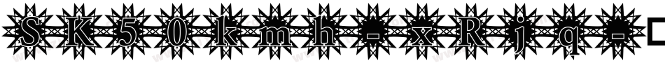SK50kmh-xRjq字体转换