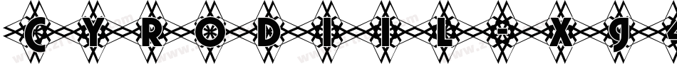 Cyrodiil-xJ48字体转换