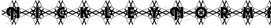 NickleyNormala-YA48字体转换