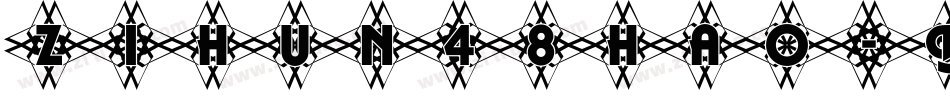 zihun48hao-BTYMHSH字体转换