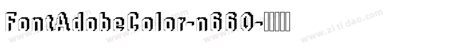 FontAdobeColor-n66O字体转换