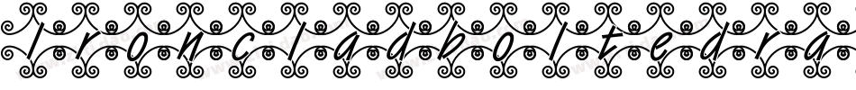 Ironcladboltedraised-3z46字体转换